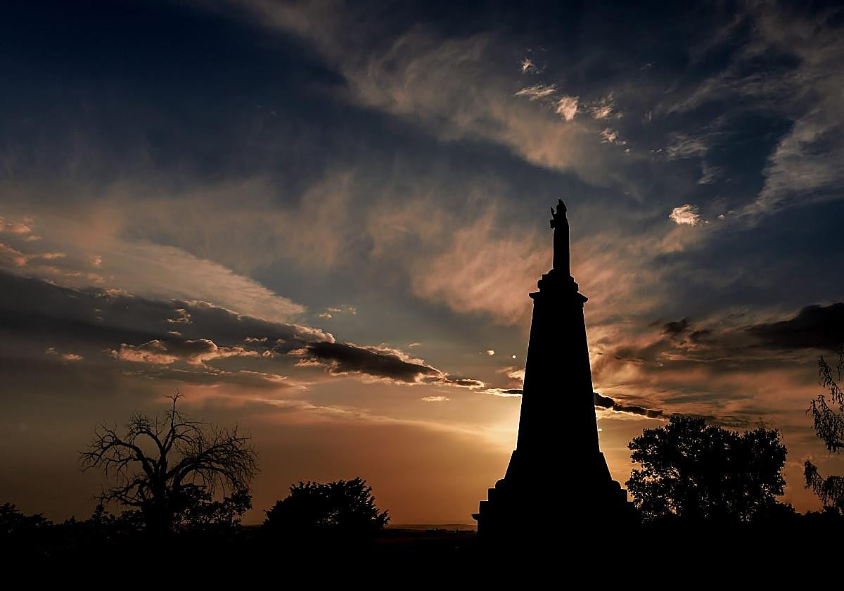 'El Cristo' de Potenciano Ahijado, 'Primer Premio' del concurso.